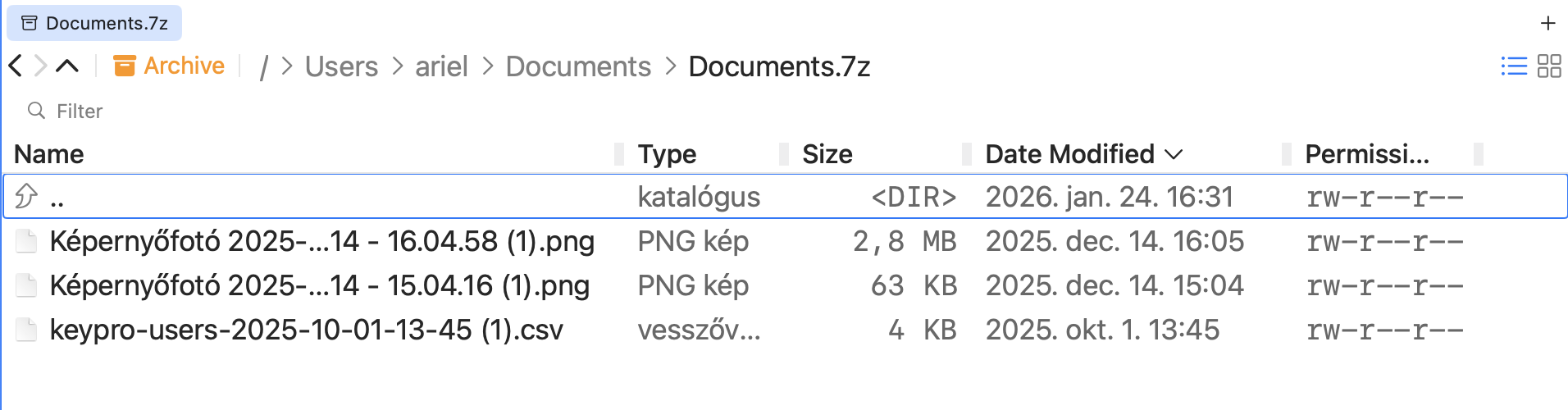 Browse archives as folders